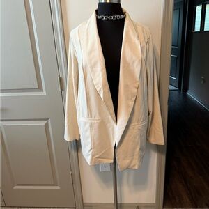 Torrid Cream Blazer